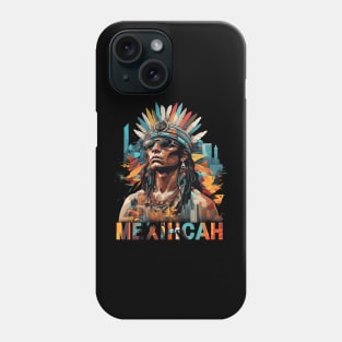 Urban Nahuatl Essence - Mēxihcah Pride High Contrast Streetwear Phone Case