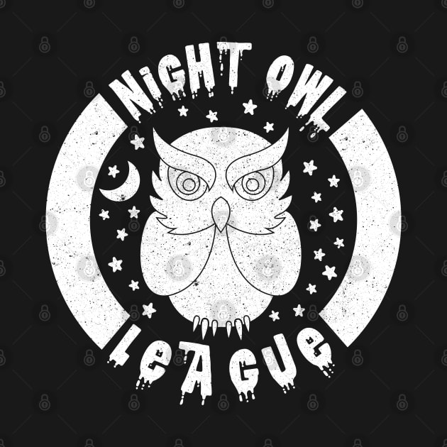 Night Owl League - WHITE by PrintablesPassions