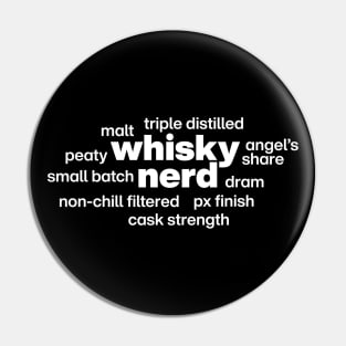 Whisky nerd Pin