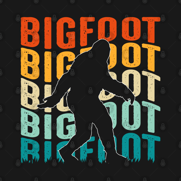 Retro Bigfoot by Nasher Designs