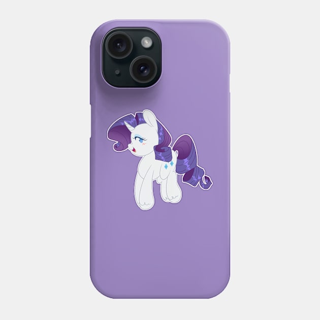 MLP: Rarity Phone Case by Nullkunst