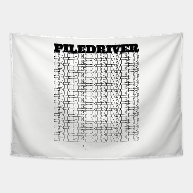 Piledriver Tapestry by Stay Weird