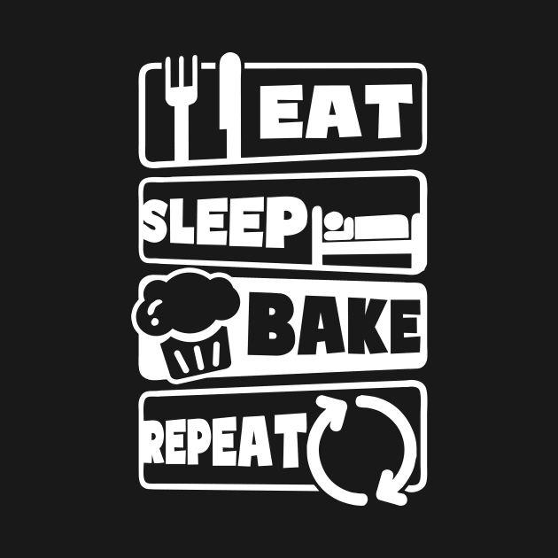 Bakery Shirt | Eat Sleep Repeat by Gawkclothing