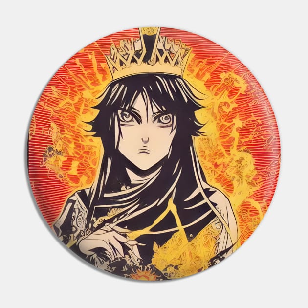 King Kindness Anime Is Watching With Abandon Pin by JoeBiff