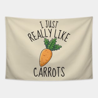 I Just Really Like Carrots Funny Tapestry