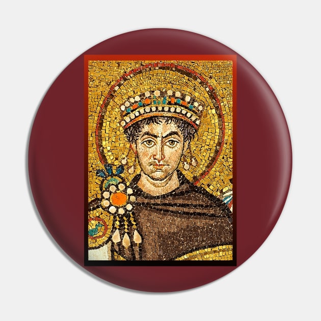 Justinian Pin by Mosaicblues