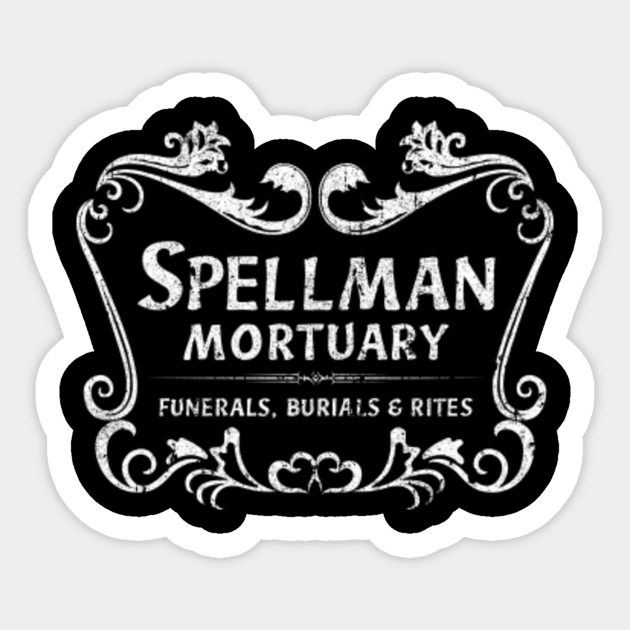 Spellman Mortuary Iron-On Patch The Chilling Adventures of Sabrina Archie Comics