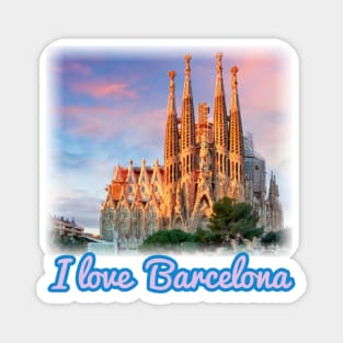 I love Barcelona, Barcelona Magnet