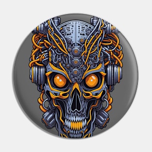 Mecha Skull S03 D59 Pin