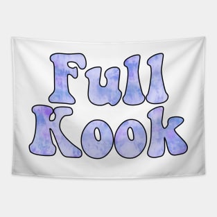 Tie Dye Purple Full Kook Tapestry