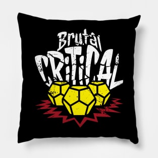 Brutal Critical DnD Barbarian Pillow