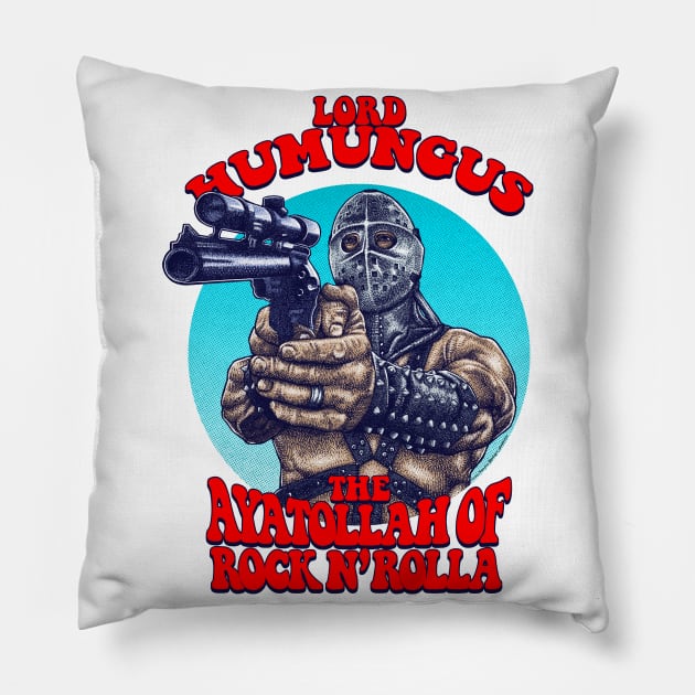 Lord Humungus Pillow by PeligroGraphics