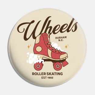 Wheels Roller Skating Durham, NC Pin