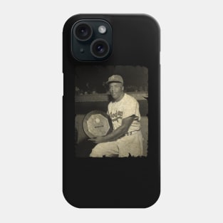 Jackie Robinson - Becomes The First African American To Win The Most Valuable Player Award, 1949 Phone Case