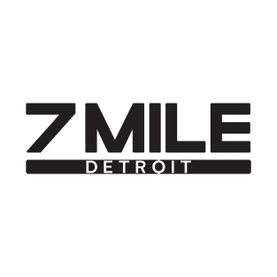 7 Mile Detrtoit v.2 Black T-Shirt