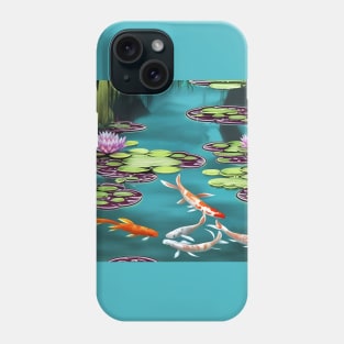 Pretty Koi Pond Phone Case