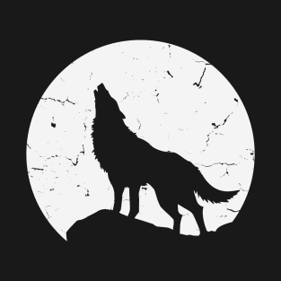 Howling Wolf to the Full Moon T-Shirt