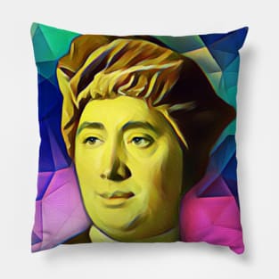 David Hume Colourful Portrait | David Hume Artwork 14 Pillow