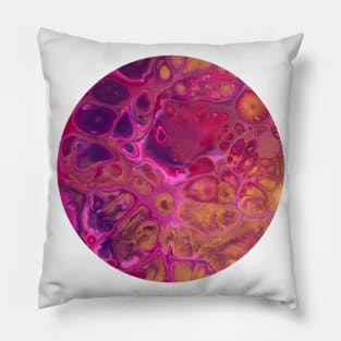 Pink Passion / Acrylic Pouring Pillow