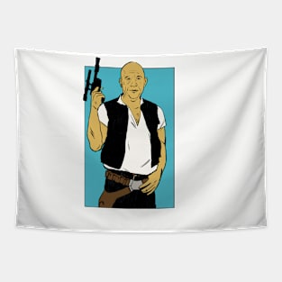 Vin Solo - Fast and Furious/Star Wars Crossover Tapestry