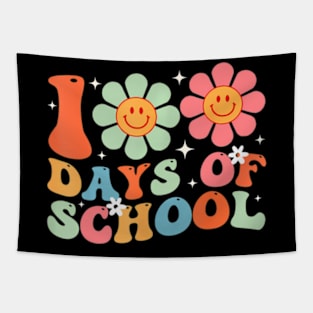 100Th Day Of School Teacher Kids 100 Days Of School Tapestry