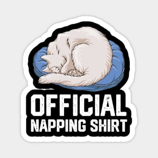 official napping shirt Magnet