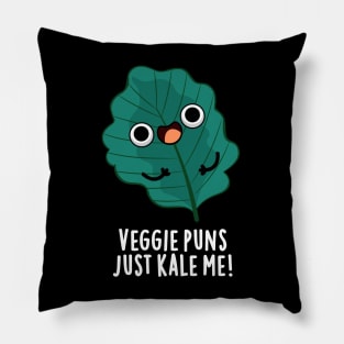 Veggie Puns Just Kale Me Cute Food Pun Pillow