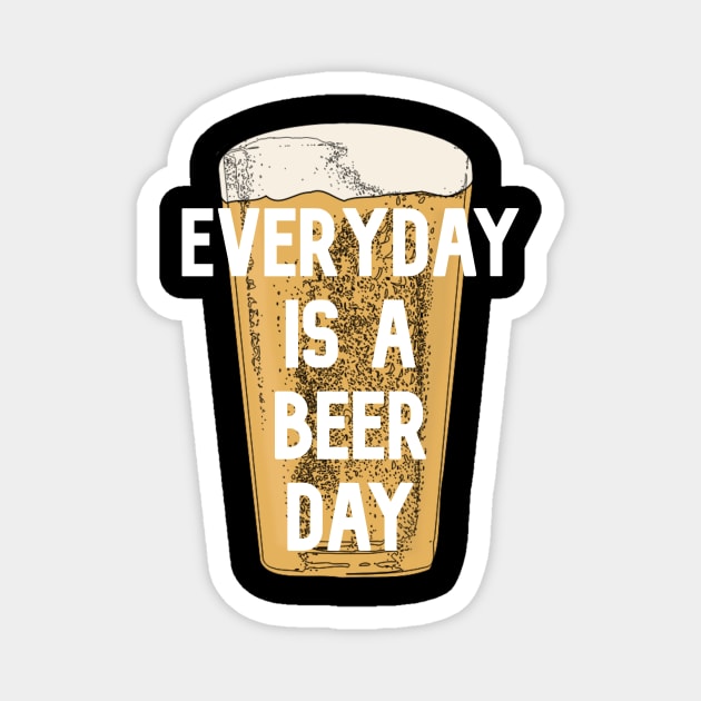 Father's Day | Best Gift For Father | Beer Day | Gift For Bro Magnet by waltzart