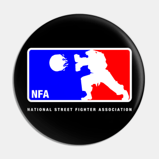 National Street Figher Association Pin