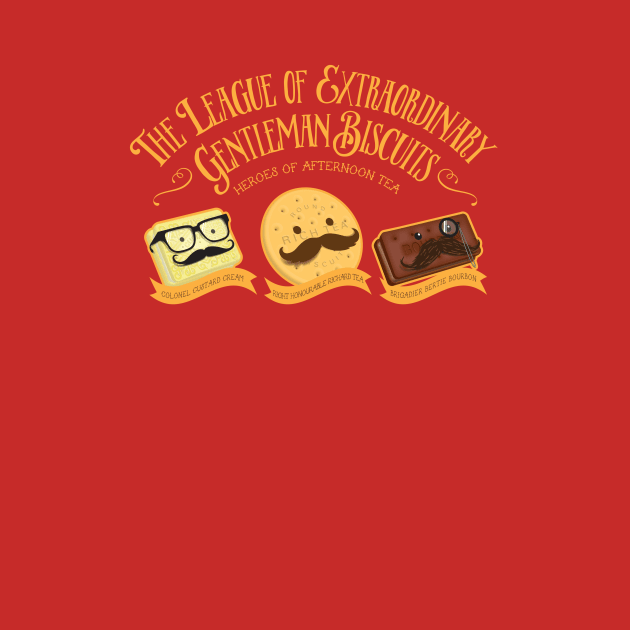 The League of Extraordinary Gentleman Biscuits by satansbrand