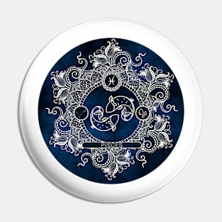 Zodiac - Ice - Pisces Pin