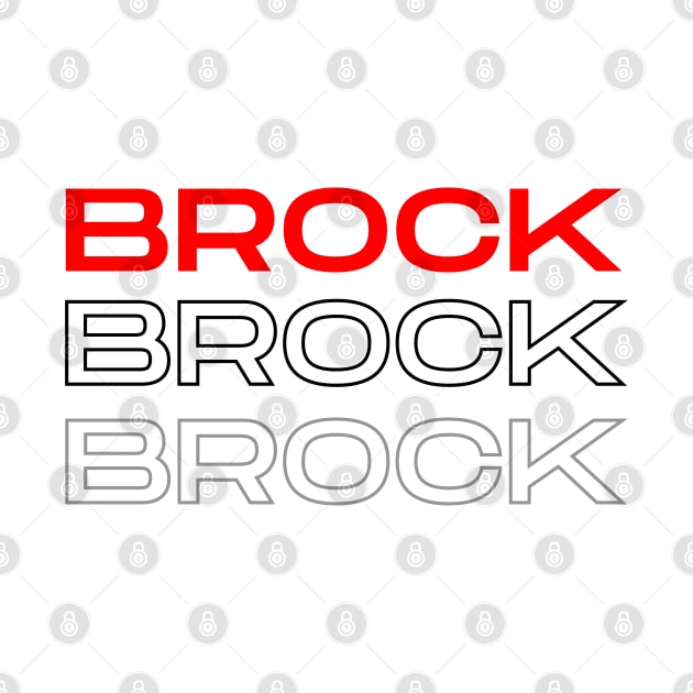 Brock Brock Brock by stickersbyjori