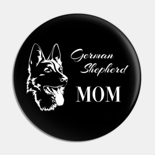 German Shepherd Mom Pin