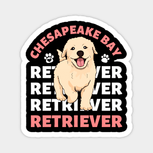 Cute Chesapeake Bay retriever Life is better with my dogs I love all the dogs Magnet