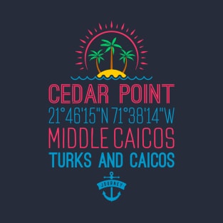 Cedar Point, Middle Caicos, Turks and Caicos Islands T-Shirt