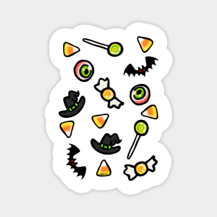 Halloween Confetti Magnet