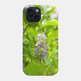 Lilac Hidden in the Leaves Phone Case