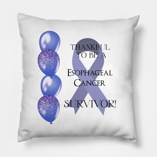 Esophageal Cancer Survivor Support Pillow by allthumbs