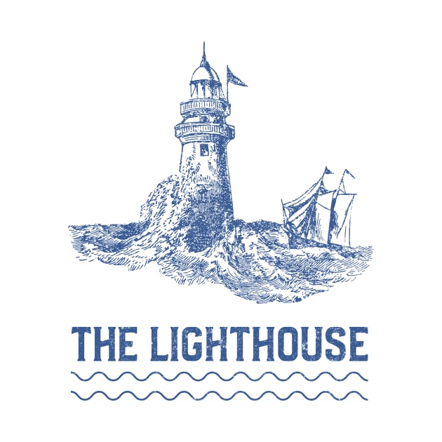 The Lighthouse - Nautical by Tip Top Tee's