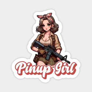 Pinup Girl Magnet