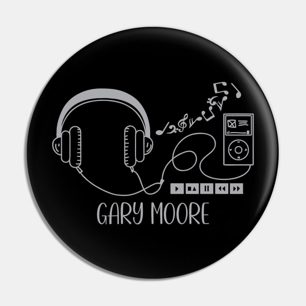 Gary Moore Pin by agu13