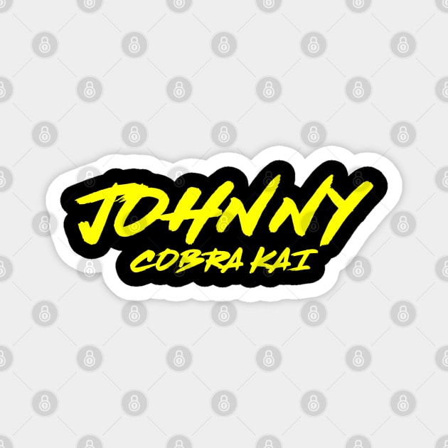 Cobra Kai - Johnny Magnet by deanbeckton