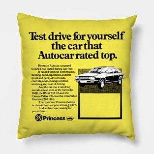 BRITISH LEYLAND PRINCESS - advert Pillow