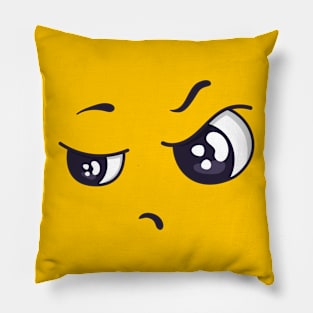 kawaii expressions Pillow