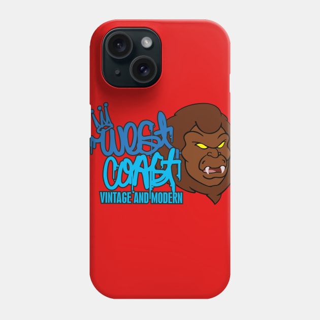 West Coast Grizzlor Phone Case by West Coast Vintage & Modern