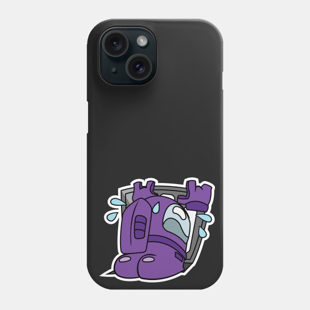 Purple Impostor Trouble Phone Case by Rampantarts