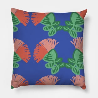 New Zealand Pohutukawa Tree Pillow