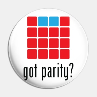 Got parity? Pin