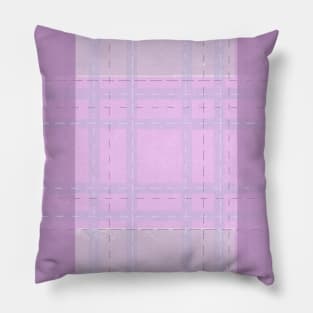 Purple Plaid Pillow