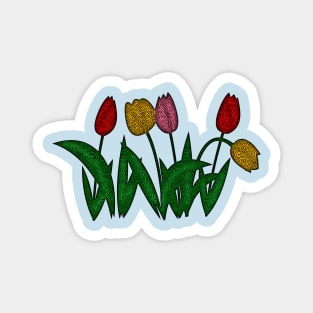 Tulips Magnet